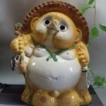 ta-328 福来い風水黄色狸13号｜信楽たぬき専門店/ネットショップ「中村