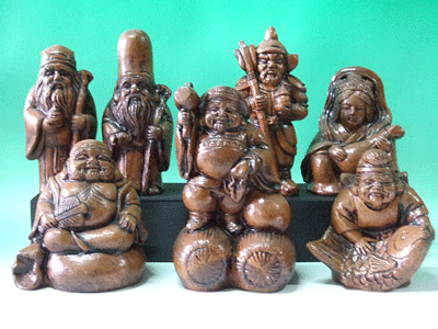 陶器の七福神
